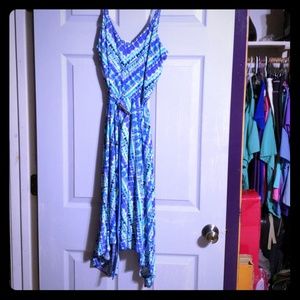 Spaghetti strap flowey summer dress